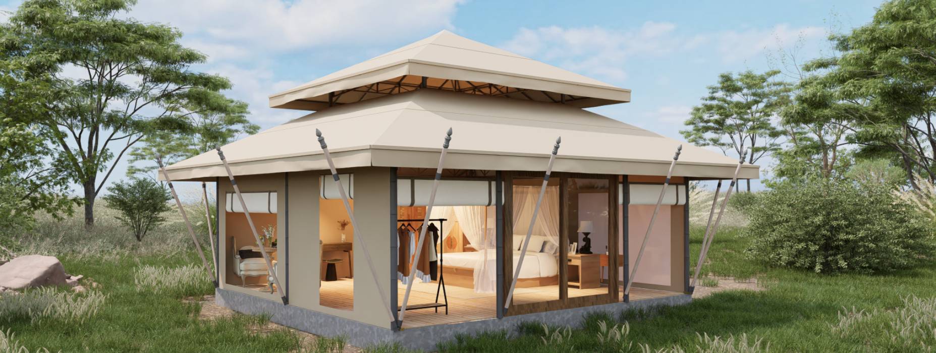 同仁县户外野奢帐篷